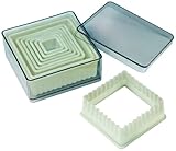 Fat Daddio's 9-Piece Fluted Square Nylon Cutter Set