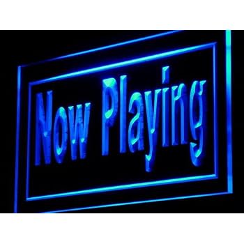 Amazon.com: Home Theater Now Playing LED Neon Sign - Light Sign: Home ...