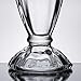 Chefcaptain Fountain Shoppe Classic, Milk Shake, Ice Cream Soda Glass, 12 Ounce, Clear With Long Stainless Steel Spoons 4 PACK