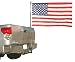 FanPole Flag Pole to Go for Trucks - Pole Mounts to Hitch