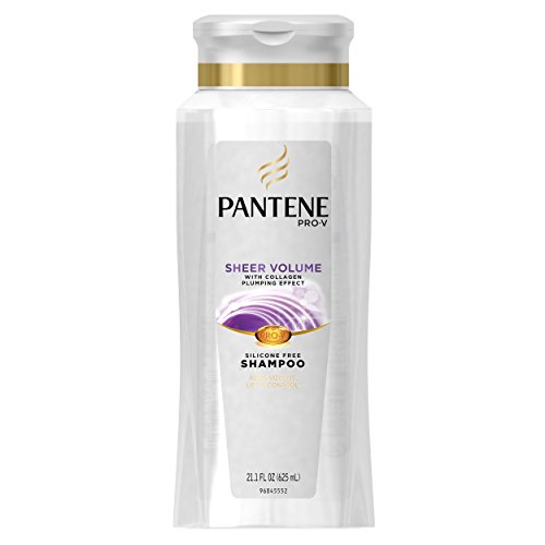 Pantene pro-v sheer volume volumizing shampoo, 21.1 fl …