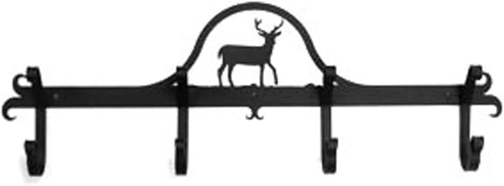 Best Wrought Iron Deer Coat Rack