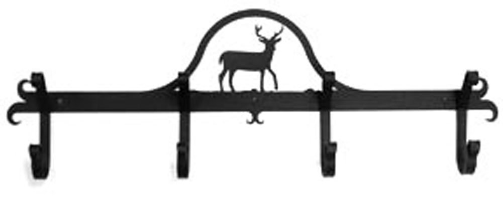 Best Wrought Iron Deer Coat Rack