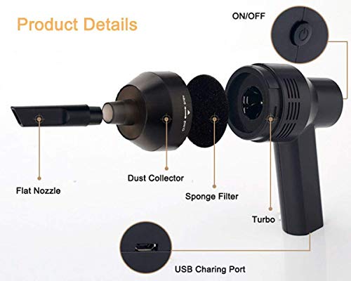 6 Keyboard+Powerful+Rechargeable+Cordless+Vacuum+Cleaner