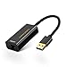 USB 3.0 Network Adapter, CableCreation Gold Plated USB to RJ45 Gigabit Ethernet Adapter Supporting 10/100/1000 Mbps Ethernet for Windows, Mac, macOS X, Black primary