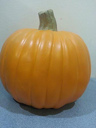 Pumpkin Hollow 8" Carve-able Painted Pumpkin Halloween Thanksgiving