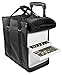 SE Jewelry Carrying Case, Black - Water-Resistant, Foam-Lined, 14-Tray Capacity (Trays Not Included) - JT916TCB-WW