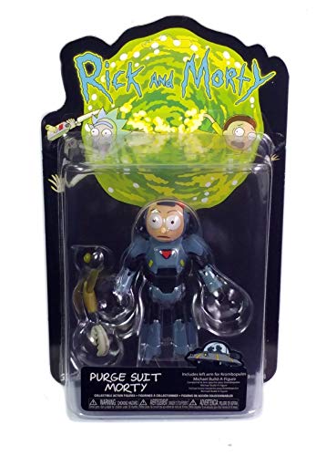 Funko 26869 Action Figure Morty-Rick Purge Suit Collectible, Multicolor