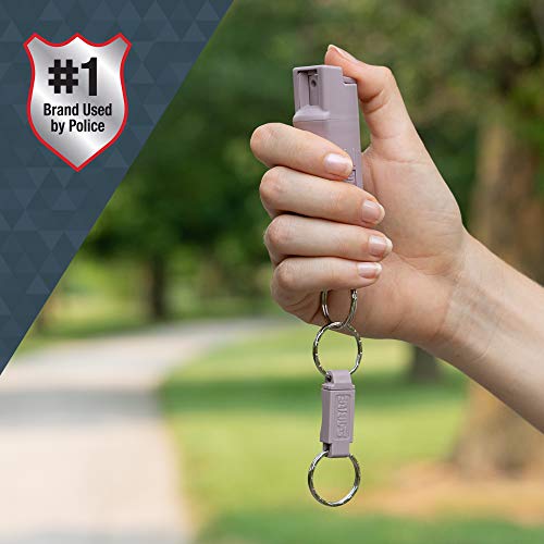 SABRE Pepper Spray, Quick Release Keychain for Easy Carry and Fast