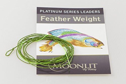 Platinum Feather Weight Fly Leader with HI-VIS Tip (0-3wt)