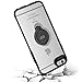 ICONFLANG for iPhone 6s / 6 Crystal Case with Ring Holder Kickstand Function, 360 Degree Rotating Ring Holder Grip Case Ultra Slim Thin Hard Cover for iPhone 6s / 6 (4.7 inches) (Clear)