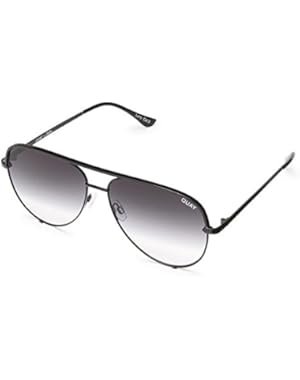 HIGH KEY Women's Sunglasses Quay X Desi Classic Oversized Aviator