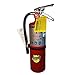 Buckeye 10914 ABC Multipurpose Dry Chemical Hand Held Fire Extinguisher with Aluminum Valve and Wall Hook, 5 lbs Agent Capacity, 3-3/8