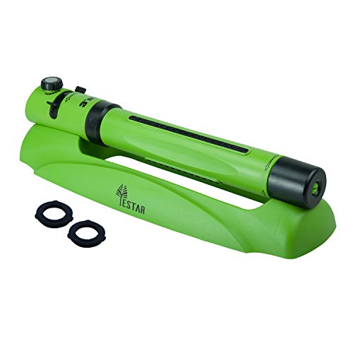 YeStar Garden Lawn Oscillating Sprinkler, Luxury 3 in 1 Yard Sprinkler System with One Touch Width Control & Flow Control, 3-Way Adjustment, Waters Up to 3,000 Sq. Ft...