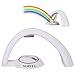 NOPTEG Rainbow Projector Room Night Light LED Color Lamp Magic Romantic Lights for Kids,add USB Cable as Gift (Rainbow)
