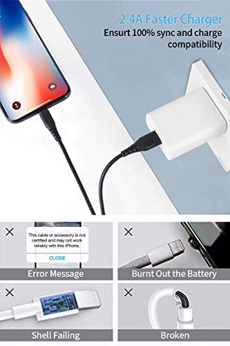 5 iPhone+Charger+CABEPOW+Lightning+Charging