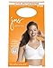 Just My Size Women's Active Lifestyle Wire Free Bra, White, 42B