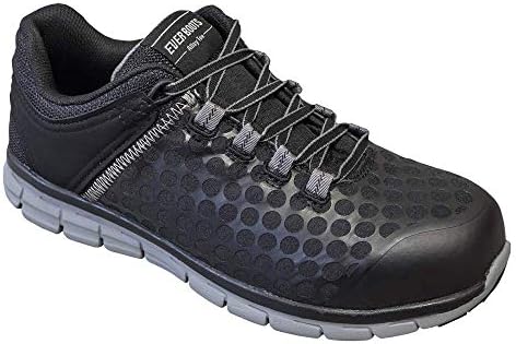 Steel Toe Men’s Safety Work Industrial and Construction Shoe Slip Resistant Lightweight