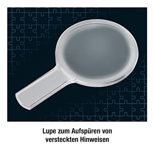 Die drei ??? KOSMOS 697990 Krimi Puzzle, Kids Chaos im Zoo, 150 Teile, Leuchtet im Dunkeln, Lesen, Puzzeln, Rätsel lösen, Kinder ab 7 Jahre, Detektiv Puzzle, Zoo Puzzle mit Die drei Fragezeichen Kids – Bild 6