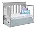 Graco Lauren 5-in-1 Convertible Crib (Pebble Gray) – Converts from Baby Crib to Toddler Bed, Daybed and Full-Size Bed, Fits Standard Full-Size Crib Mattress, Adjustable Mattress Support Base
