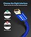JSAUX Mini USB Cable, 2 Pack (3.3ft+6.6ft) USB 2.0 Type A to Mini B Charger Nylon Braided Cord Compatible with GoPro Hero 3+, PS3 Controller, MP3 Player, Dash Cam, Digital Camera Blue