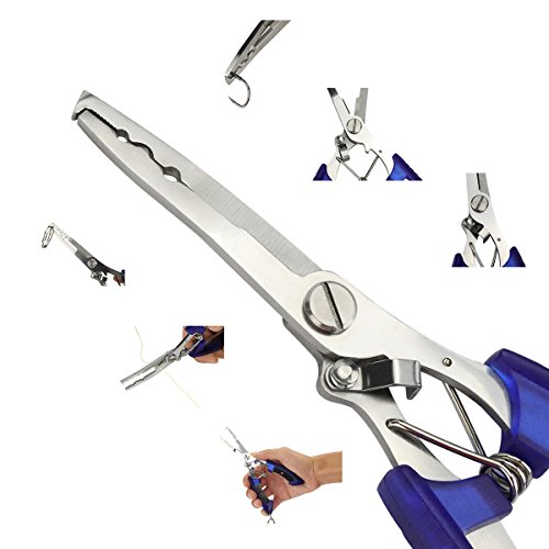 Fishing Pliers fish with Sheath and Lanyard for fresh water and Saltwater by BB Hapeayou - Thumbnail 6