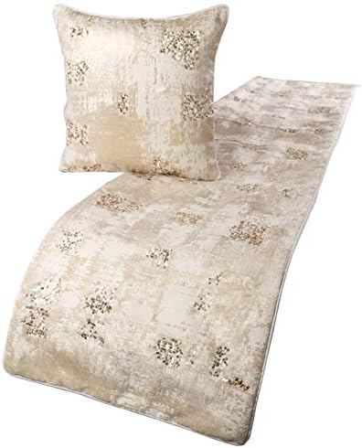 Amazon Com The Homecentric Ivory Bed Runner Ca King Size 86 X18