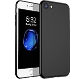 iPhone 8 Case/ iPhone 7 Case, VANMASS Ultra Thin Lightweight Slim Fit Shell Flexible Soft TPU Full Protective Anti-Scratch Matte Back Cover Case for Apple iPhone 8(2017)iPhone 7(2016)(Black)