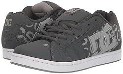 DC Men's Net Low Top Lace Up Casual Skate Shoe