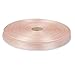 Topenca Supplies 1/2 Inches x 50 Yards Double Face Solid Satin Ribbon Roll, Peach