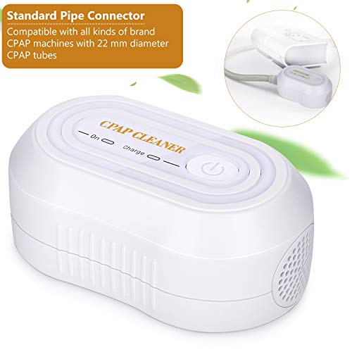CPAP Cleaner and Sanitizer Cleaning Machine - JALIELL Portable Mini CPAP Mask Cleaner for CPAP Machine, Cushion & Tubing