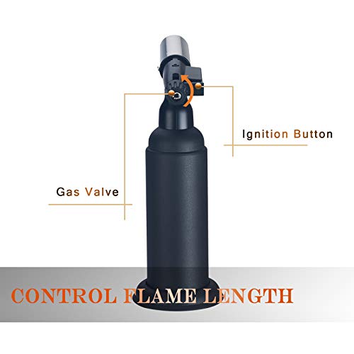 Big Butane Torch, Zoocura Refillable Industrial Butane Torch Adjustable