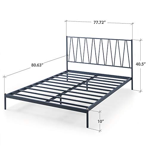 ZINUS Olga Metal Platform Bed Frame / Mattress Foundation / Slat