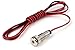 PLUG-N-PLAY Instrument Cluster LED Indicator Light Dash Bulbs. Aluminum Pilot Lights. Color Acrylic Lens. Flush Panel Mount 5/16