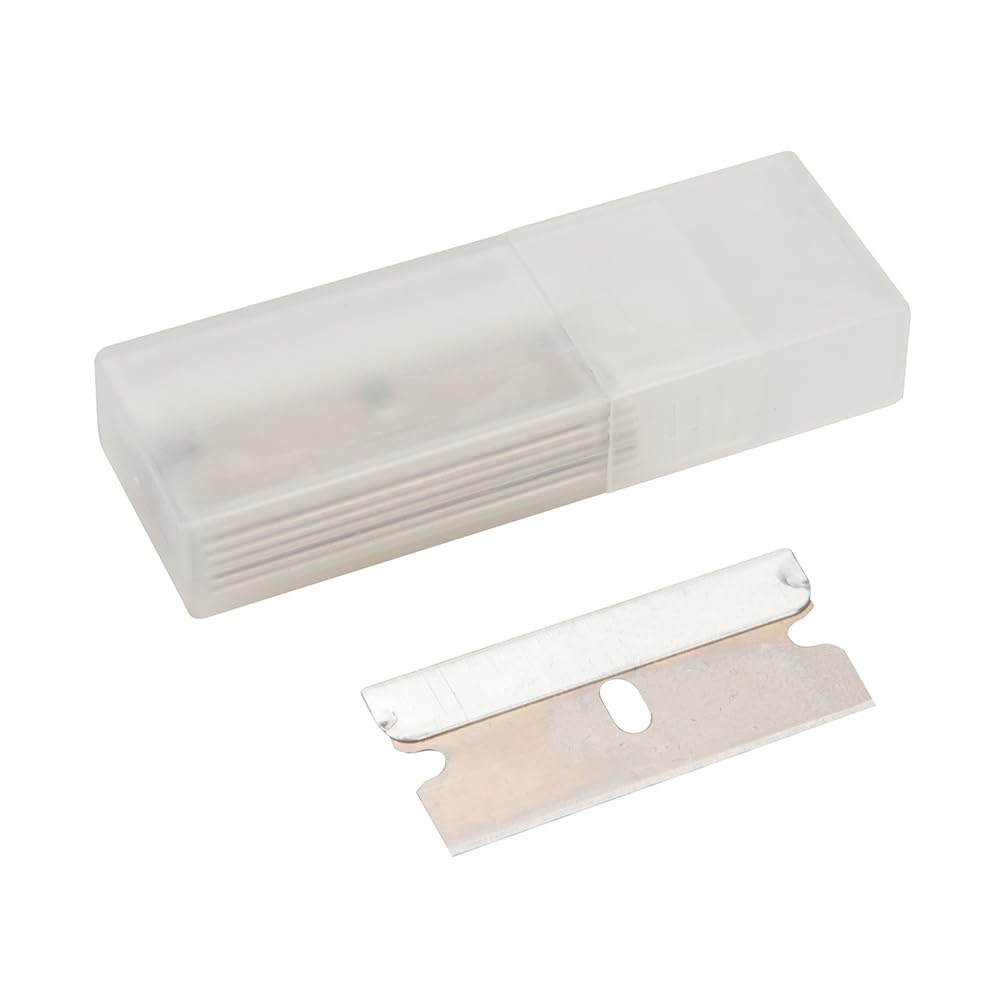 Silverline Single-Edge Razor Blades 10pk 38 x 19 x 0.25mm (589248)