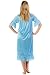 Casual Nights Women's Satin 2 Piece Robe and Nightgown Set