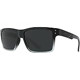 STNGR Two-Tone Square Frame Lifestyle and Shooting Sunglasses - Polarized