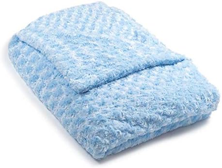 Light Blue Chenille Magic Weighted Blanket | The World's 1st Weighted Blanket | Soft Luxurious Fabric | Made in USA | The Blanket That Hugs You Back | for Sleep & Anxiety