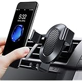 TORRAS Cell Phone Holder for Car, Auto-Clamping Air Vent Car Mount Holder Cradle Compatible for iPhone Xs/Xs Max/XR / X / 8/8 Plus / 7/7 Plus Samsung Galaxy S9 / S9 Plus and More – Black