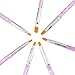 ZXUY 7pc UV Acrylic Nail Art Tips Builder Brush Pen