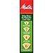 Melitta #4 Cone Coffee Filters, Natural Brown, 100 Count