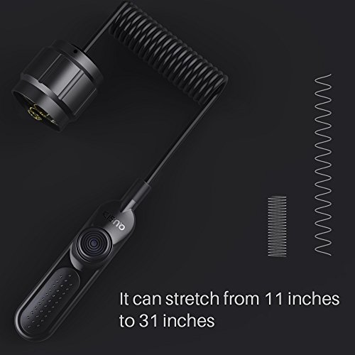 CISNO Portable Ultra Bright 1000 Lumens Tactical LED Flashlight with Upgraded Remote Pressure Switch and Offset Mount, Water Resistant Torch for Hunting Hiking Camping - Thumbnail 7