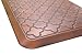 Butterfly Anti-Fatigue 24 by 70 Inch Quatrefoil Kitchen Comfort Mat, Antique