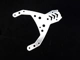 King Motor Heavy Duty Silver Aluminum Front Upper Plate Fits HPI Baja 5B 2.0 SS 5T T1000 Rovan