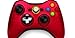 Xbox 360 Chrome Series Limited Edition Wireless Controller - Red