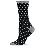 Hot Sox Women's Small Polka Dots Sock