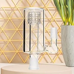 Clear Glass Bottle Filter Adapter for Kitchen Use