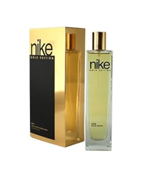 Nike Gold Edt for Men, Gold & Black, 100 Ml
