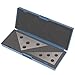 Anytime Tools Angle Block Set 30-60-90 & 45-45-90 Precision +/- 20 Seconds, Machinist Tool, 2 Piece Set