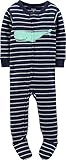 Carter's Little Boys' Striped Graphic Footie (Toddler) - Whale